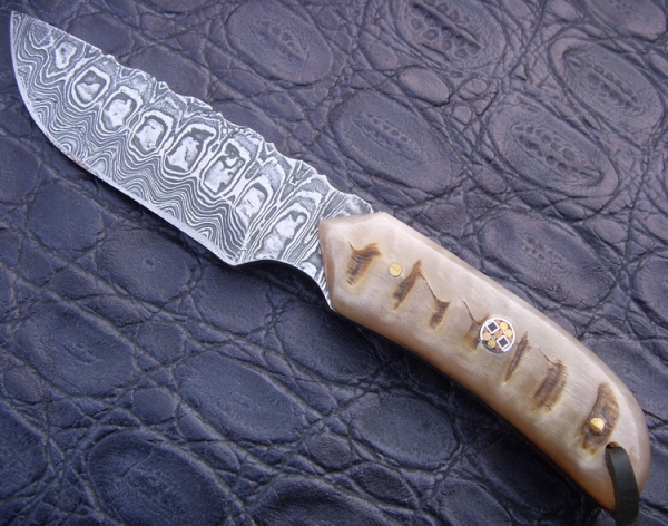 Damascus Hunting Knife