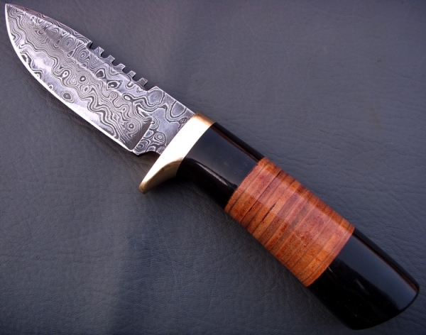 Damascus Hunting Knife