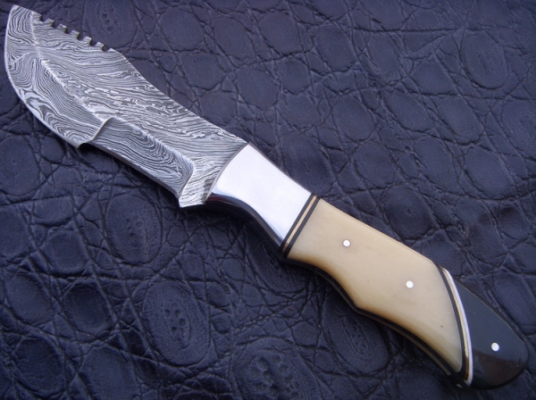 Damascus Hunting Knife