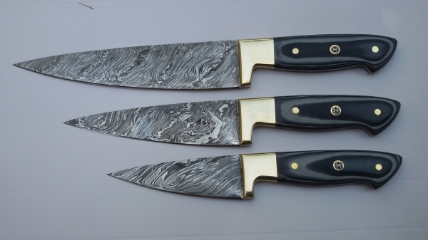 Damascuus Kitchen Knife   