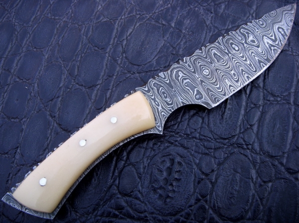 Damascus Hunting Knife