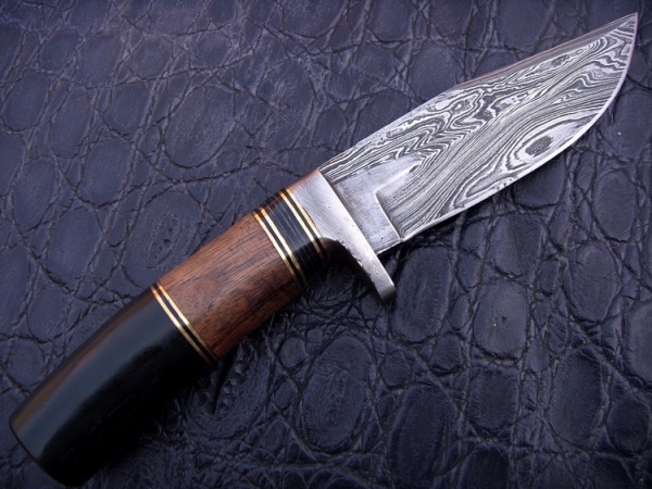 Damascus Hunting Knife