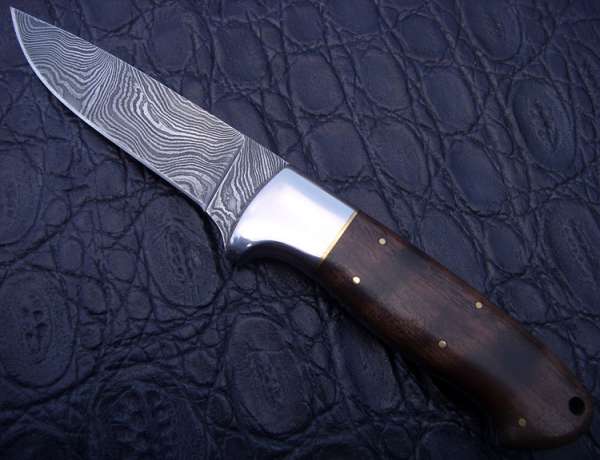 Damascus Hunting Knife