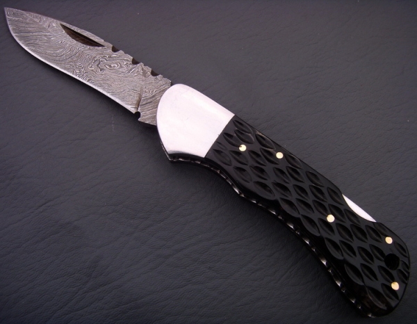 Damascus Folding Knife