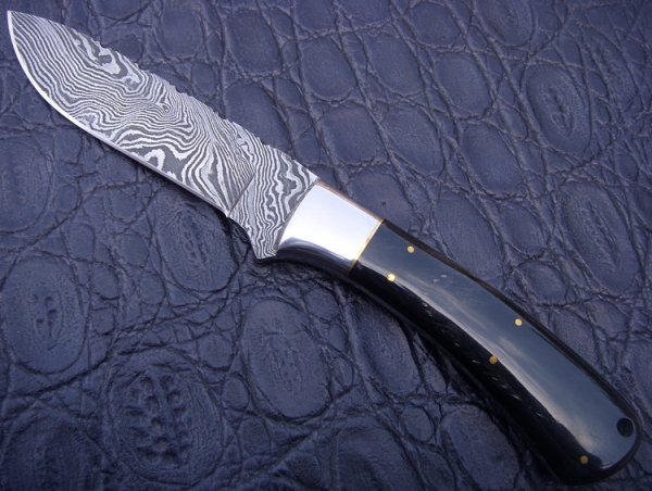 Damascus Hunting Knife