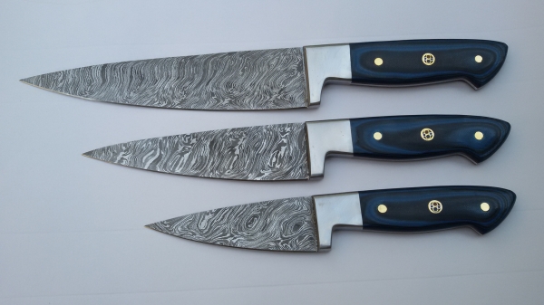 Damascuus Kitchen Knife 