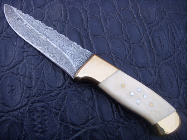 Damascus Hunting Knife