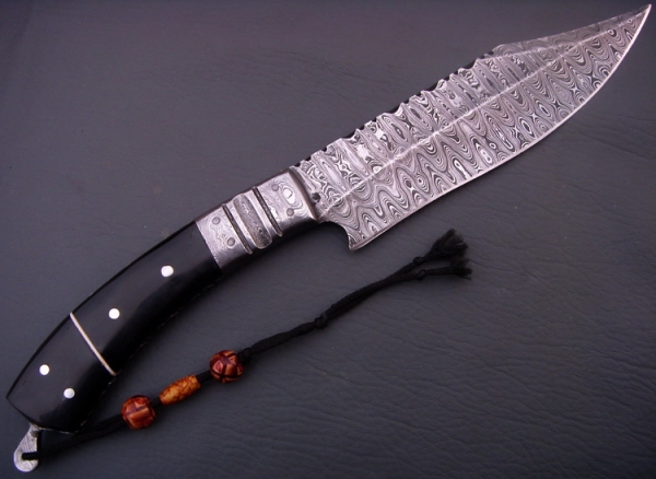 Damascus Hunting Knife