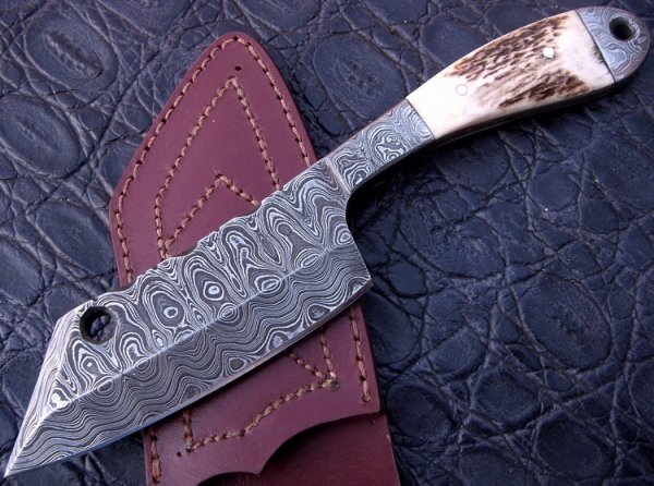 Damascus Hunting Knife