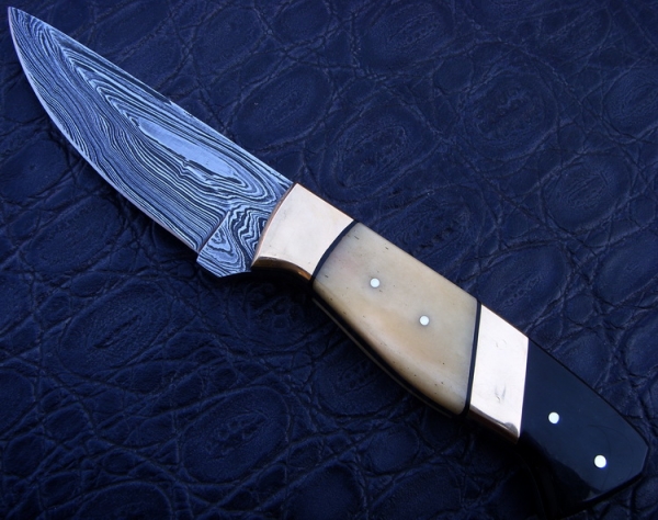 Damascus Hunting Knife