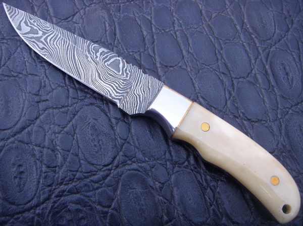 Damascus Hunting Knife